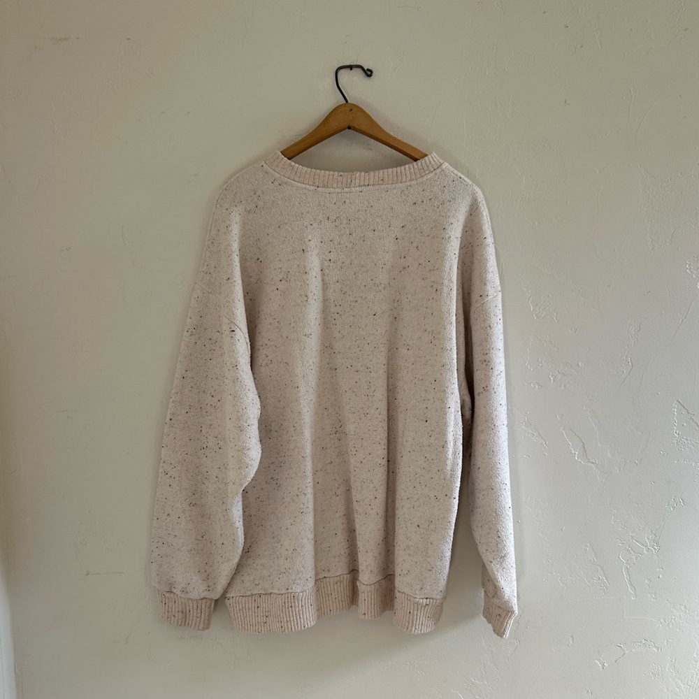 Vintage 90s Art Unlimited Horse Graphic Crewneck Sweatshirt Speckled Western XL - Picture 5 of 7